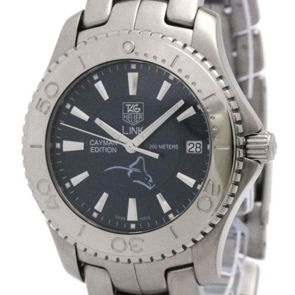 TAG HEUER Link Cayman Islands Edition LTD Watch WJ111E Polished
